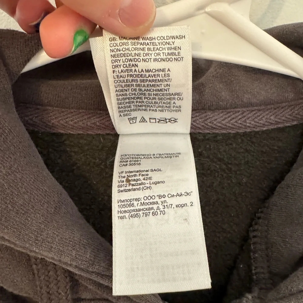 The North Face Large Gray Charcoal Sweatshirt